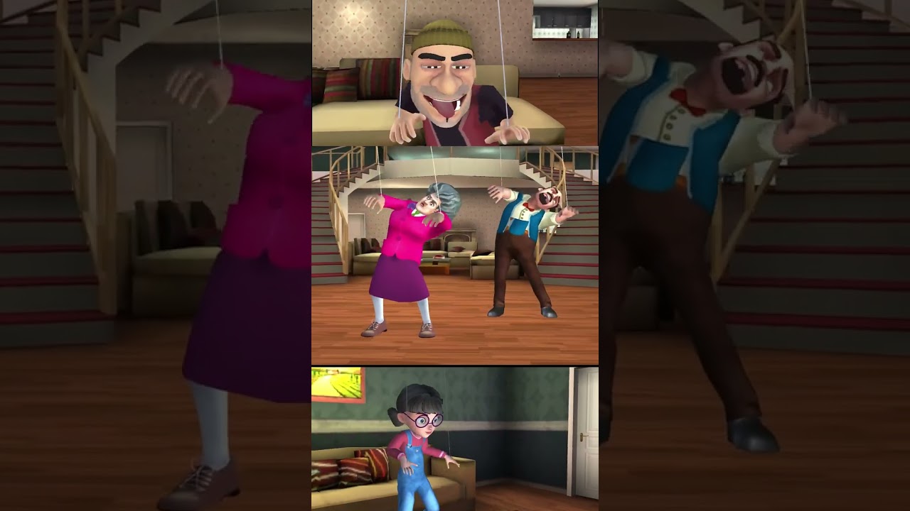 Tani Vs Miss T Vs Robber in Puppet Dance 