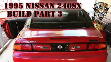 Nissan 240SX KA24DE Turbo Build (s14) Part 3