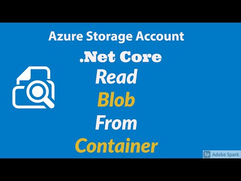 Read Blob - Azure Storage Account - .Net Core