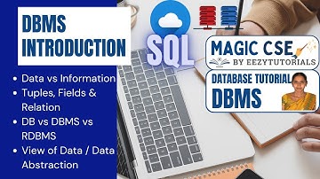 1.1 DBMS Introduction - Database Management System