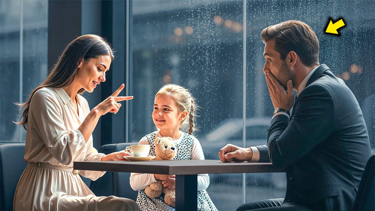 MILLONARIO LLEVÓ A SU HIJA MUDA A UNA CITA Y QUEDÓ FASCINADO CUANDO UNA JOVEN USÓ LENGUAJE DE SEÑAS.