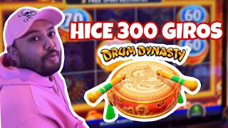 Hice 300 giros en Drum Dynasty 🥁🔥