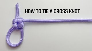 Celebrity How to tie a Cross Knot Profile