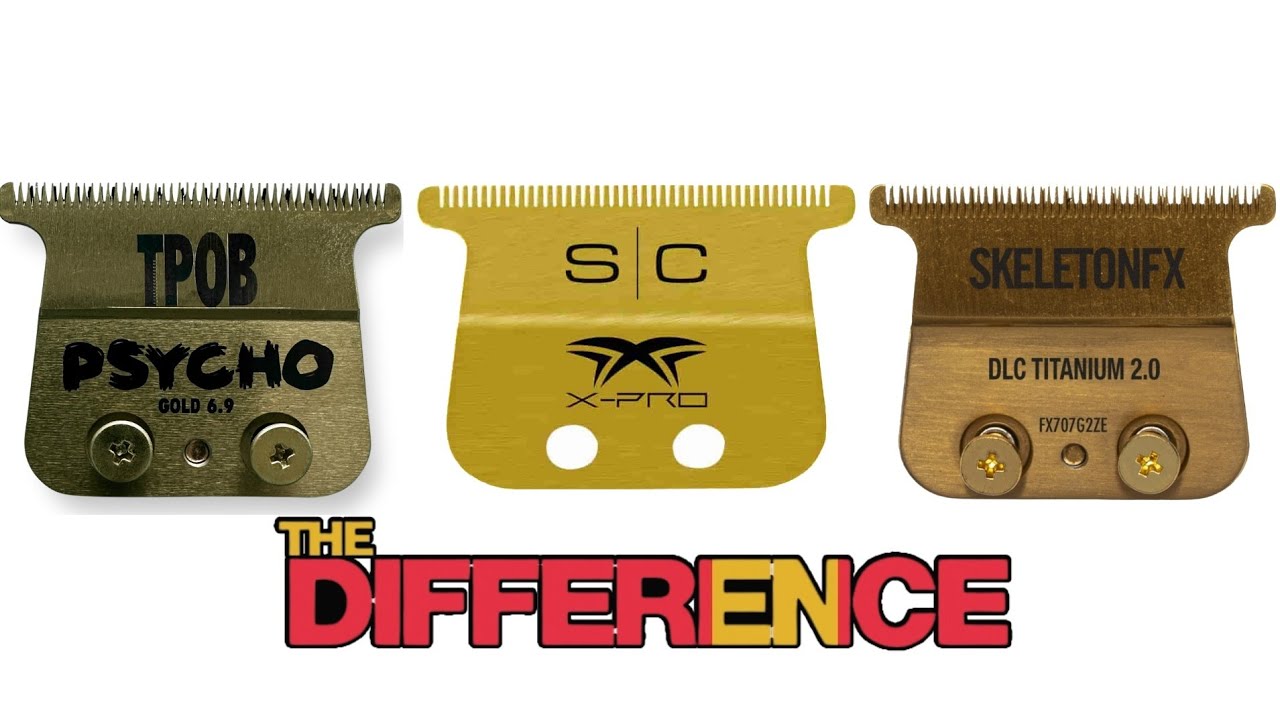 The Difference Between Psycho Blade, X Pro Blade and Skeleton FX Blade