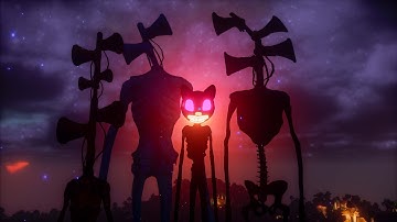 🩸 3 SIREN HEADS Awakened by CARTOON CAT in Minecraft Horror Survival…