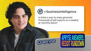 Best Tool to Mass Generate PDF Reports? | Apryse Answers Ep. 1