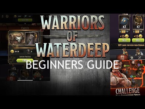 WARRIORS OF WATERDEEP BEGINNERS GUIDE