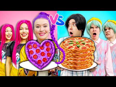 HUNTRIX vs SAJABOYS: Ultimate K-Pop Cooking Challenge!