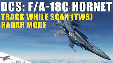 DCS: F/A-18C Hornet – Track While Scan (TWS) Radar Mode