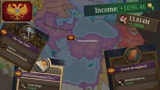 CONQUERING EGYPT And The Balkans As Trebizond To Form The BYZANTINE EMPIRE In EU5 - Part 2