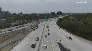 North Split partially reopened