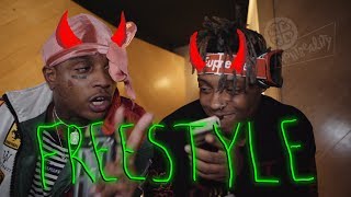 Ski Mask \& Juice WRLD - EVIL TWINS Freestyle