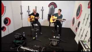 Video thumbnail of "Daughtry: Crawling Back to You (Acoustic live 14.9.2012 on Radio Nova Finland)"