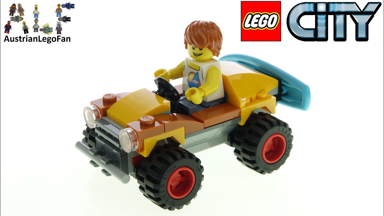 LEGO City 30369 Beach Buggy   Lego Speed Build Review