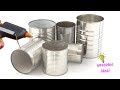 5 BRIGHT IDEAS TO REPURPOSE TIN CAN INTO SOMETHING USEFUL!! Best Reuse Idea