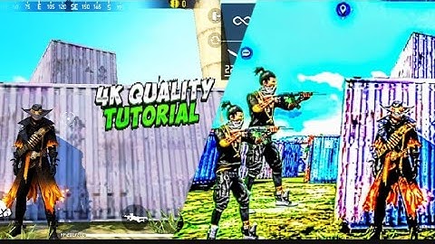 Gaming thumbnail maker || 4k tutorial full hd ||  free fire thumbnail