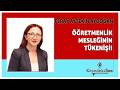 FERAY AYTEKİN AYDOĞAN -"ÖĞRETMENLİK MESLEĞİNİN TÜKENİŞİ" * Köşe Yazısı Dinle *