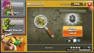 Woken Prince Beat The Arena On Single Player On Coc From Ros Angeline Clan.