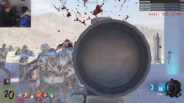 [BO3 Custom Zombies] (Stream Highlight) Sky Garden (MW3 Gun Game) - 20:26 Completion