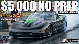 GANGSTER $5,000 SMALL TIRE NO PREP!!!! TURKEY BASH 2023 AT OHIO VALLEY DRAGWAY!!!!