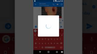 Facebook messenger Bug on loading gif file screenshot 4