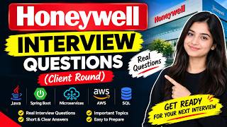 Information Honeywell Interview Questions | Real Client Round | Java Spring Boot Microservices AWS Guide
