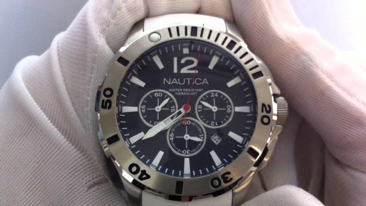 Bracelet De Montre Nautica Authentique - Modèles N11088G, N16567G, Etc., Caoutchouc Orange, Neuf
