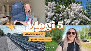 Vika työpäivä, pakkailua reissua varten ja karttakepin katkajaiset VLOGI 5