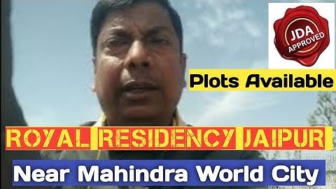 ⏩Royal Residency । gated society ajmer road #Jaipur Rajasthan