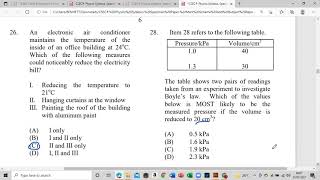 PHYSICS MULTIPLE CHOICE 1 60