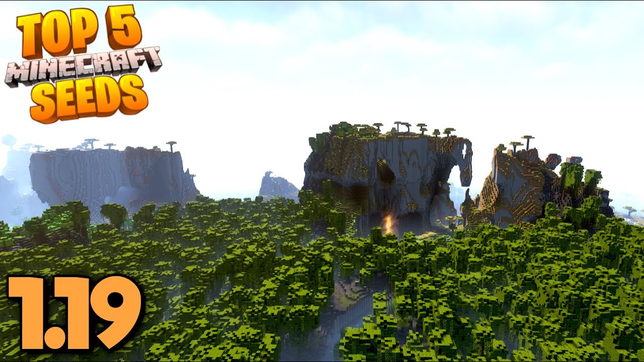 Top 5 EPIC SEEDS for Minecraft 1.19! (Best Minecraft Wild Update Seeds ...