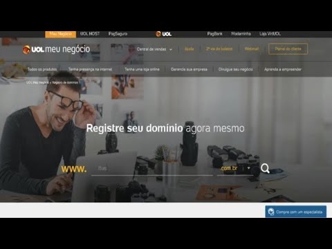 UOL Domínios - Registre seu domínio Garanta o endereço do seu site UOL HOST.