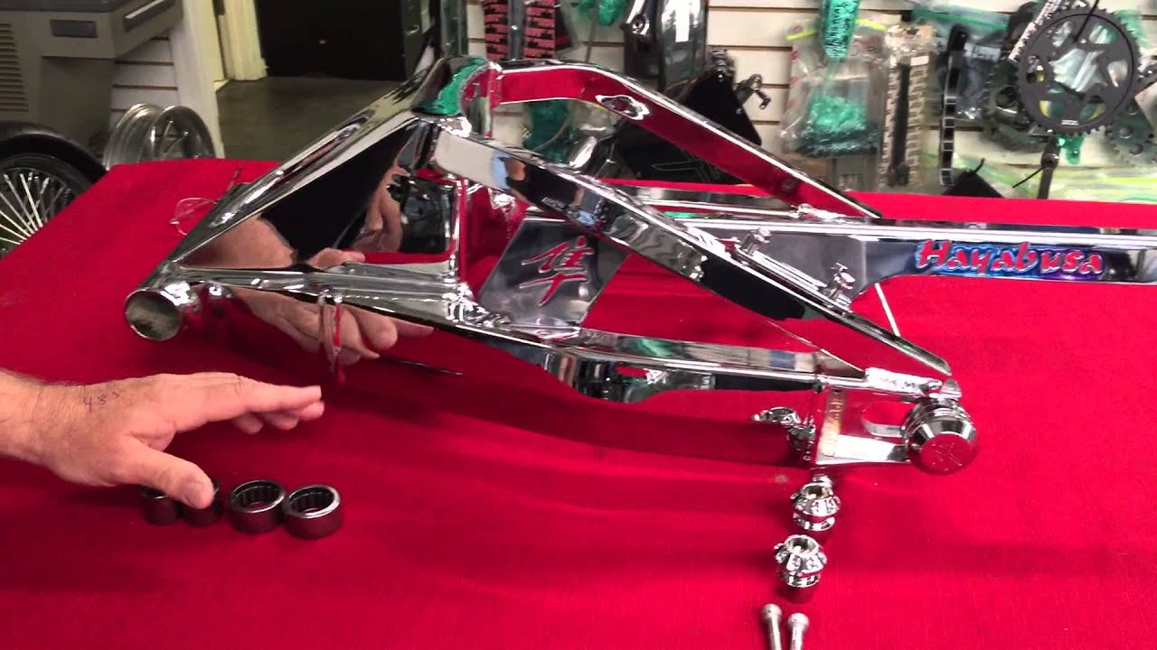 Stock Length Triple Chrome Swingarm 485 All Things Chrome YouTube
