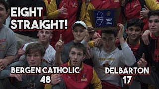 Bergen Catholic 48 Delbarton 17 | North Non-Public A Finals | BC Wins 8th Straight Sectional Title