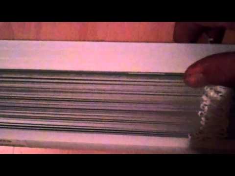 How to install window blinds