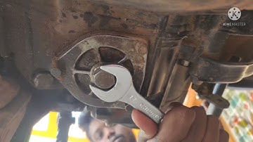 apache RTR 4 v bike proper engine oil changing in Home 🏠 2000km one time video in tamil