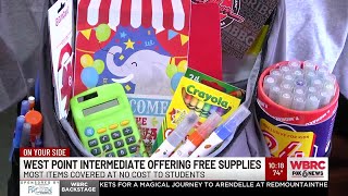 West Point Intermediate offering free school supplies
