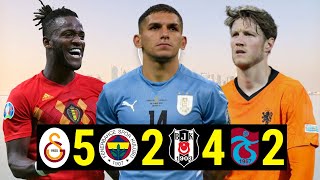Süper Ligden Dünya Kupasına Katılan En İyi 11