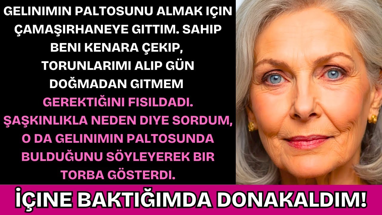 Gelinimin montunu kuru temizlemeye götürdüm. Sahibi dedi ki: 