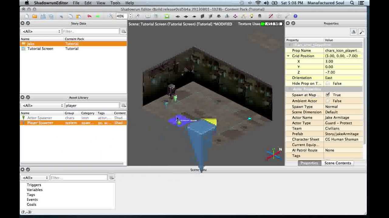 Shadowrun Returns Editor (Create Custom Shadowrunners, Contact, and Hiring Page) Video Tutorial