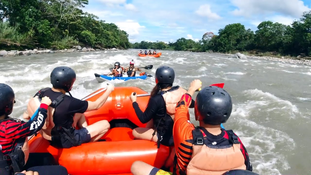 Rafting en el Rio Jatunyacu con Caveman Adventures - YouTube