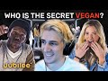 6 Meat Eaters vs 1 Secret Vegan | xQc Jubilee React