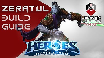 Heroes of the Storm (Gameplay) - Zeratul Build Guide (HotS Quick Match)