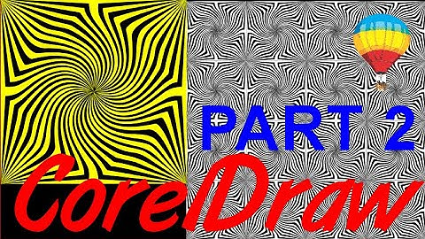 Corel Draw Tips & Tricks Cool design BLEND and Rotate Part 2