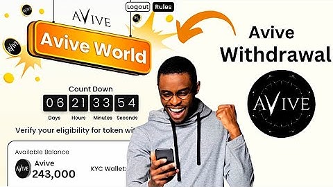 Avive Withdrawal  | How To Withdraw Avive To OKX Exchange | Avive World