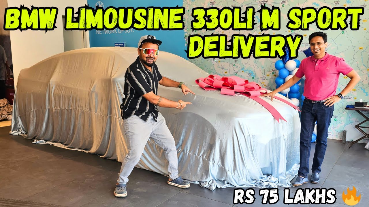Taking Delivery Of Brand New BMW CAR WORTH 75 LAKHS | Meta Saab's BMW 330li M-Sport Luxury Car 🔥