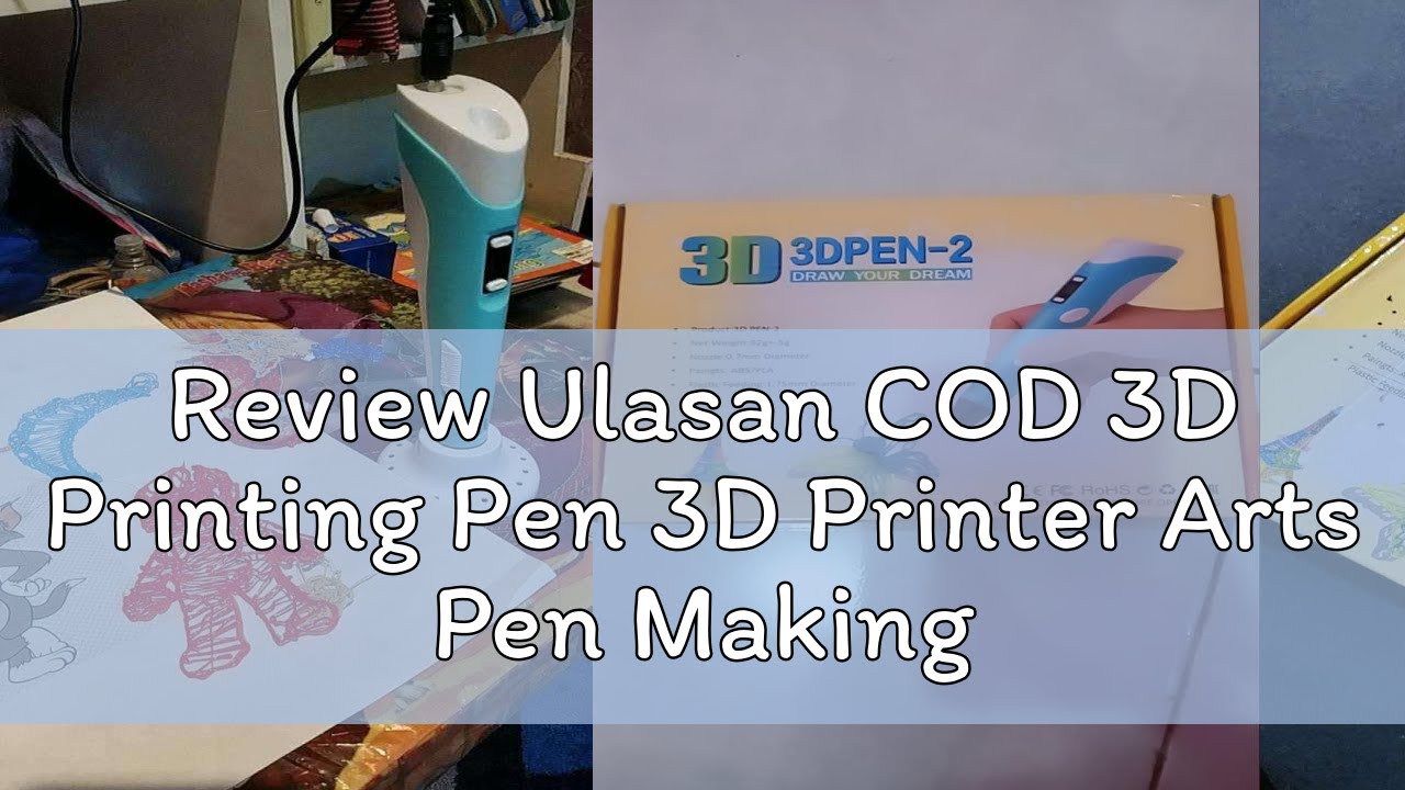 Review Ulasan COD 3D Printing Pen 3D Printer Arts Pen Making Doodle review-ulasan-cod-3d-printing-pen-3d-printer-arts-pen-making-doodle