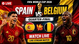 LIVE: Spain vs Belgium Quarter-Final | FIFA World Cup 2026 | Watch Now| SportsNext screenshot 5