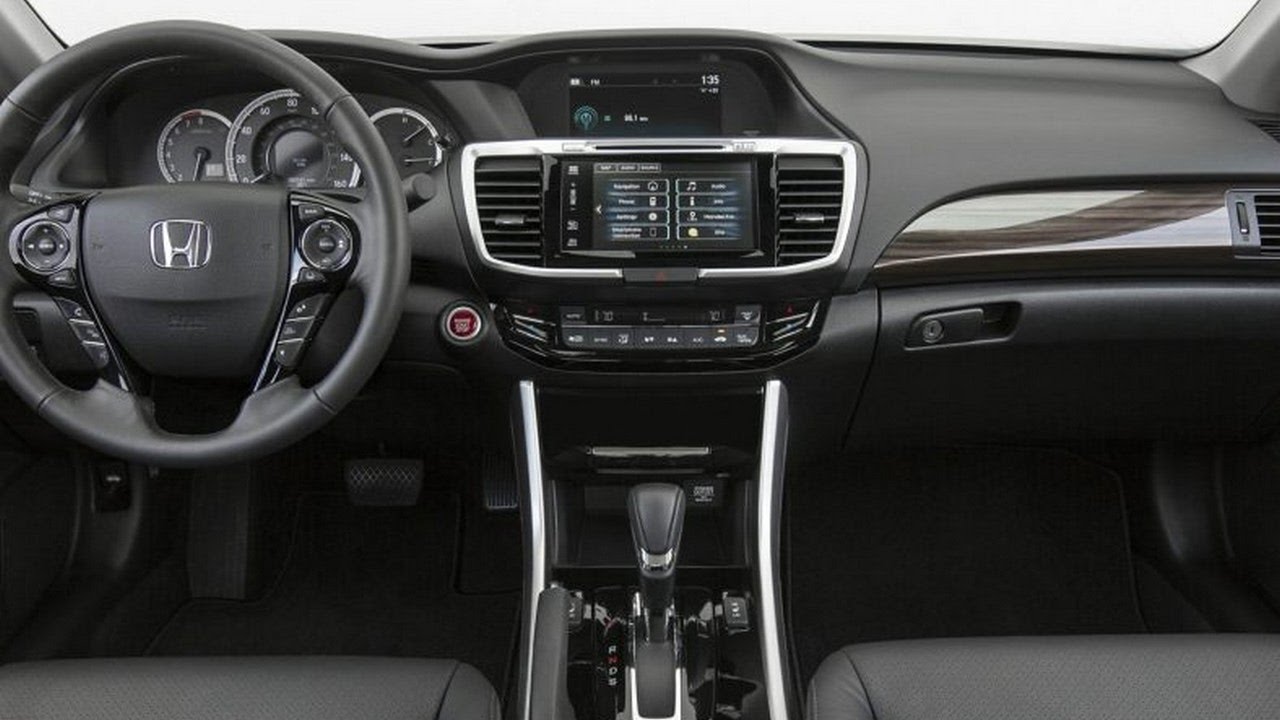 2017 Honda Accord Interior - YouTube
