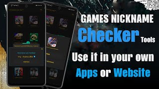 Game-Changing Nickname Verification App for Secure and Verified Top-Ups! Games Nickname Checker. screenshot 2